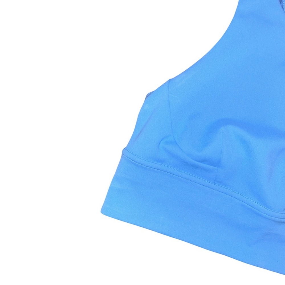Lululemon Wunder Train Longline Bra, Blue Nile, Sz. 8 - Picture 5 of 7